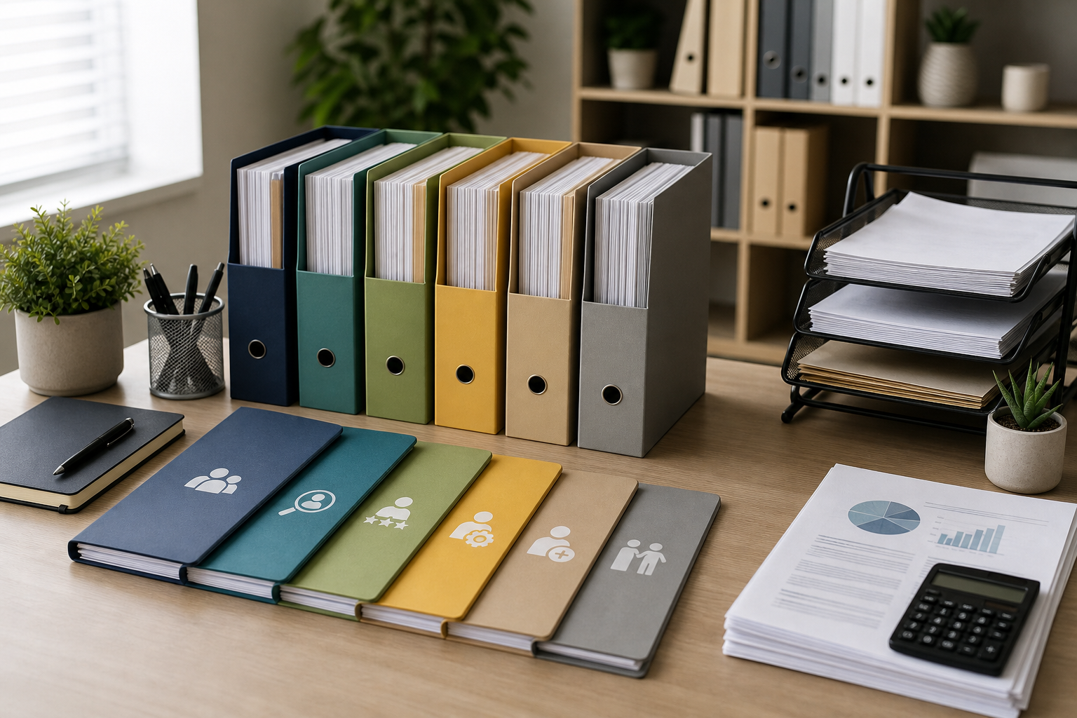 External HR desk with process dashboard — control without building a department