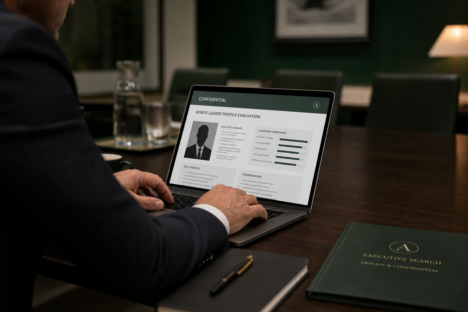 Senior leader profile selection — leaders who shape outcomes